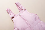 Kids Winter Down Coat Jacket & Jumpsuit Set