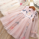 Lace Chiffon Flower Princess Dress