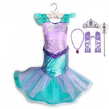 Disney Princess Frozen Elsa Jasmine Rapunzel Encanto Party Dress