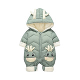 Baby Winter Jumpsuit Romper Jacket Coat