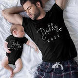 New Daddy/Mommy/Baby 2022 Family T-Shirts