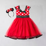 Minnie Mouse Girls Party Dress