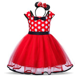 Minnie Mouse Girls Party Dress