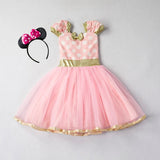 Minnie Mouse Girls Party Dress