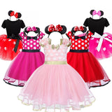 Minnie Mouse Girls Party Dress