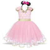 Minnie Mouse Girls Party Dress