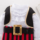 Baby Boys Girls Captain Pirate Costume