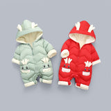 Baby Winter Jumpsuit Romper Jacket Coat