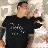 New Daddy/Mommy/Baby 2022 Family T-Shirts