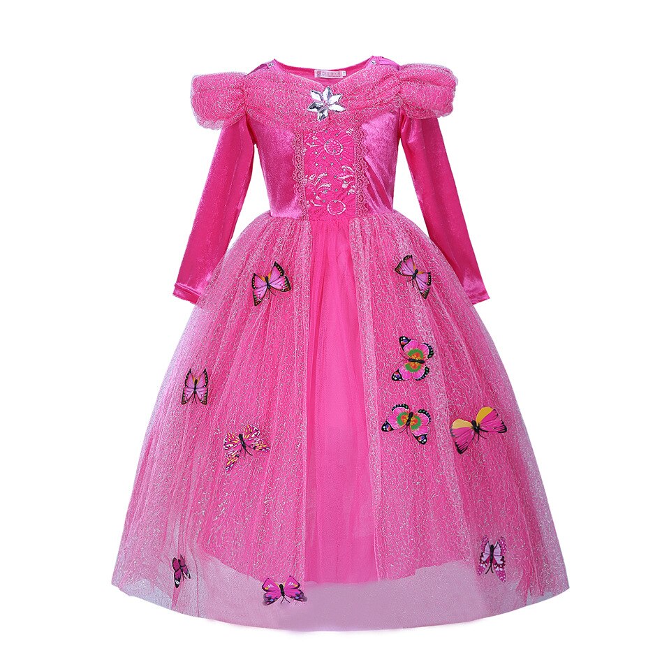 Cosplay Aurora Briar Rose Costume Dress Princess Adult Sleaping Beauty  Princess Disney 