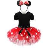 Minnie Mouse Girls Party Dress