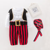 Baby Boys Girls Captain Pirate Costume