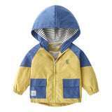 Hooded Kids Zipper Jacket Coats