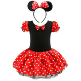 Minnie Mouse Girls Party Dress