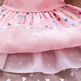 Unicorn Splicing Mesh Princess Party Dress