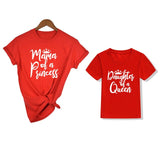 Mama of a Princess/Daughter of a Queen T-Shirts