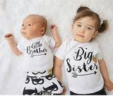 Big Sister T-Shirt/Little Brother Romper