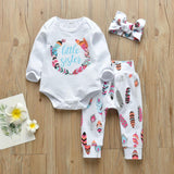 Little Sister Bodysuit & Pants Set with Headband