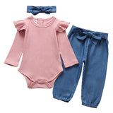 3 Piece Baby Girl Set