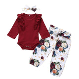 3 Piece Baby Girl Set