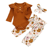 3 Piece Baby Girl Set