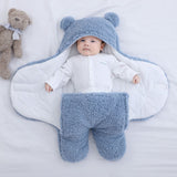 Soft Fluffy Fleece Newborn Sleeping Blanket