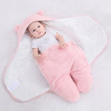 Soft Fluffy Fleece Newborn Sleeping Blanket