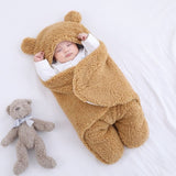 Soft Fluffy Fleece Newborn Sleeping Blanket