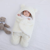 Soft Fluffy Fleece Newborn Sleeping Blanket