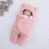 Soft Fluffy Fleece Newborn Sleeping Blanket