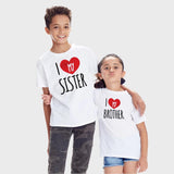 I Love My Sister/ Brother T-Shirts