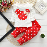 Minnie Mouse Top & Polka Dot Pants Set