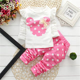 Minnie Mouse Top & Polka Dot Pants Set