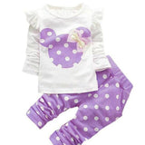 Minnie Mouse Top & Polka Dot Pants Set