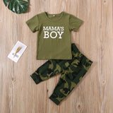 Camouflage Mama's Girl/Boy Outfit Set