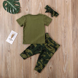 Camouflage Mama's Girl/Boy Outfit Set