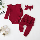 Baby Girl 3 Piece Dress Set