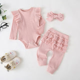 Baby Girl 3 Piece Dress Set