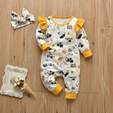 Baby Girls Romper and Headband