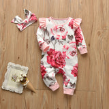 Baby Girls Romper and Headband