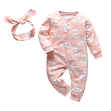 Baby Girls Romper and Headband