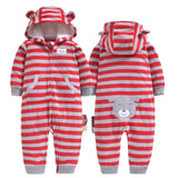 Coral Fleece Overalls