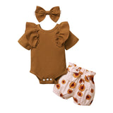 Baby Girl 3 Piece Dress Set