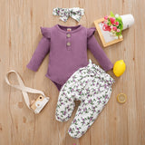 Baby Girl 3 Piece Dress Set