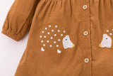 Hedgehog Applique Frock