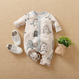 Dinosaur Print Baby's Rompers