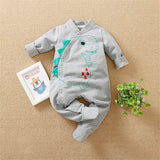 Dinosaur Print Baby's Rompers