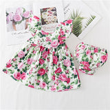 Lovely Summer Ruffle Floral Dress