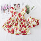 Lovely Summer Ruffle Floral Dress