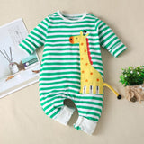 Giraffe Cartoon Baby Romper